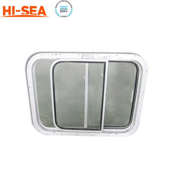 Aluminum Double Leaf Sliding Window